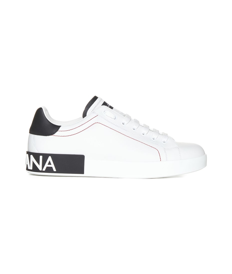 The Jimmy Choo Mavis boot Portofino Sneakers - white/black