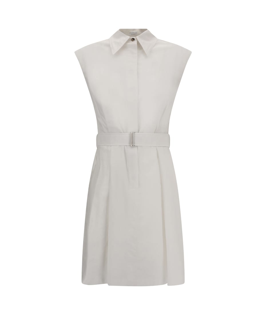 Brunello Cucinelli Short Chemisier Dress | italist