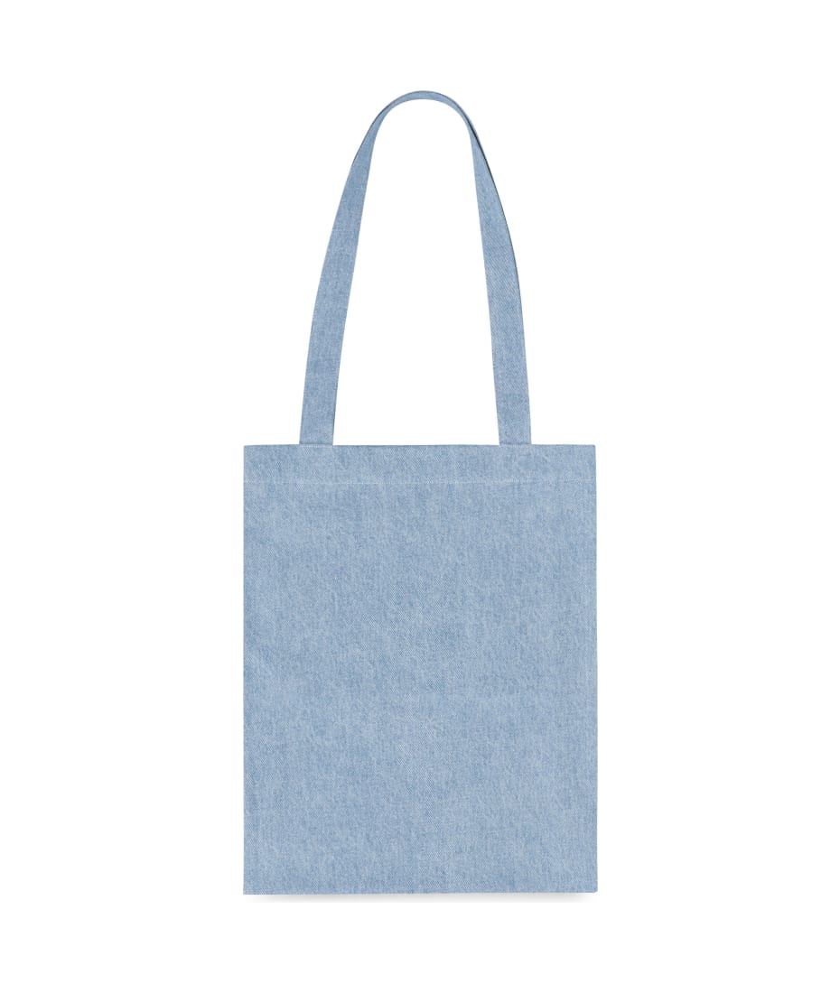 トートバッグ APC Lou Tote Bag Blue VIALNM61442IAA VIALNM61442IAASS25 Lou tote bag | Vertical tote bag in stonewashed denim with