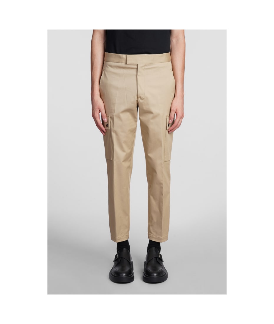 Neil Barrett Pants In Beige Cotton | italist