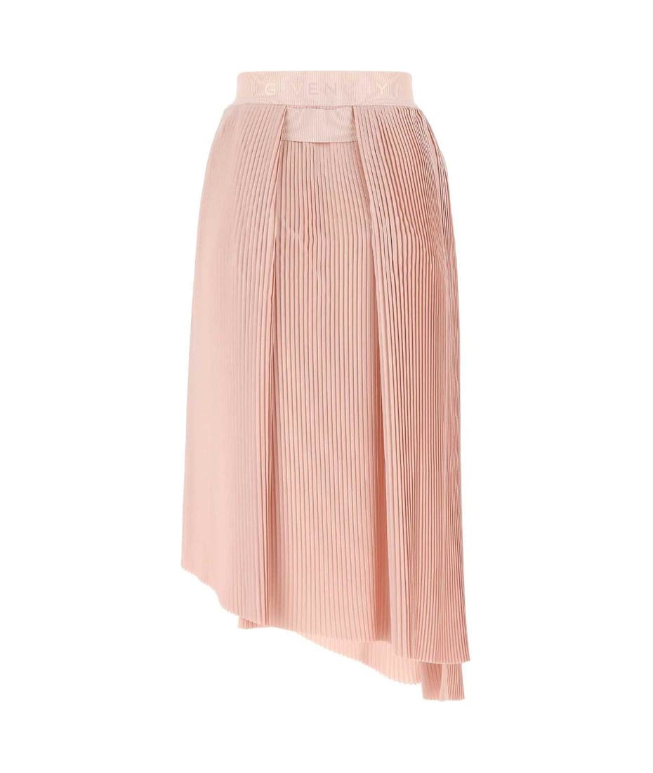 スカート GIVENCHY FW21 PLISSE SKIRT (BW40HN13CQ_657) Givenchy // Black Pleated Zip Skirt – VSP Consignment