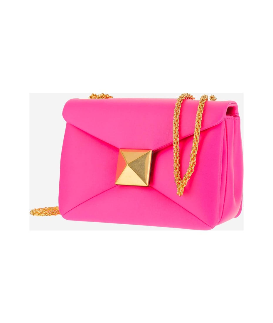 Valentino Garavani - Pink PP One Stud Chain Bag