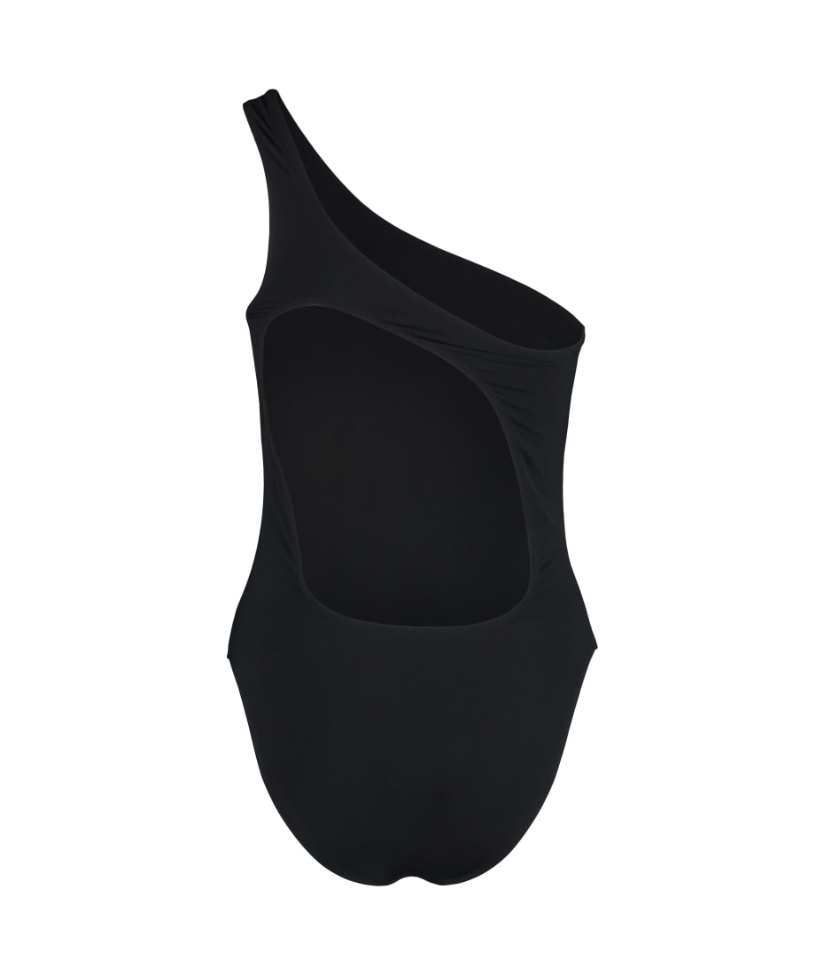 【送料&関税込】Isabel Marant Sage One-shoulder Swimsuit Isabel Marant - Sage One-shoulder swimsuit black - The Corner