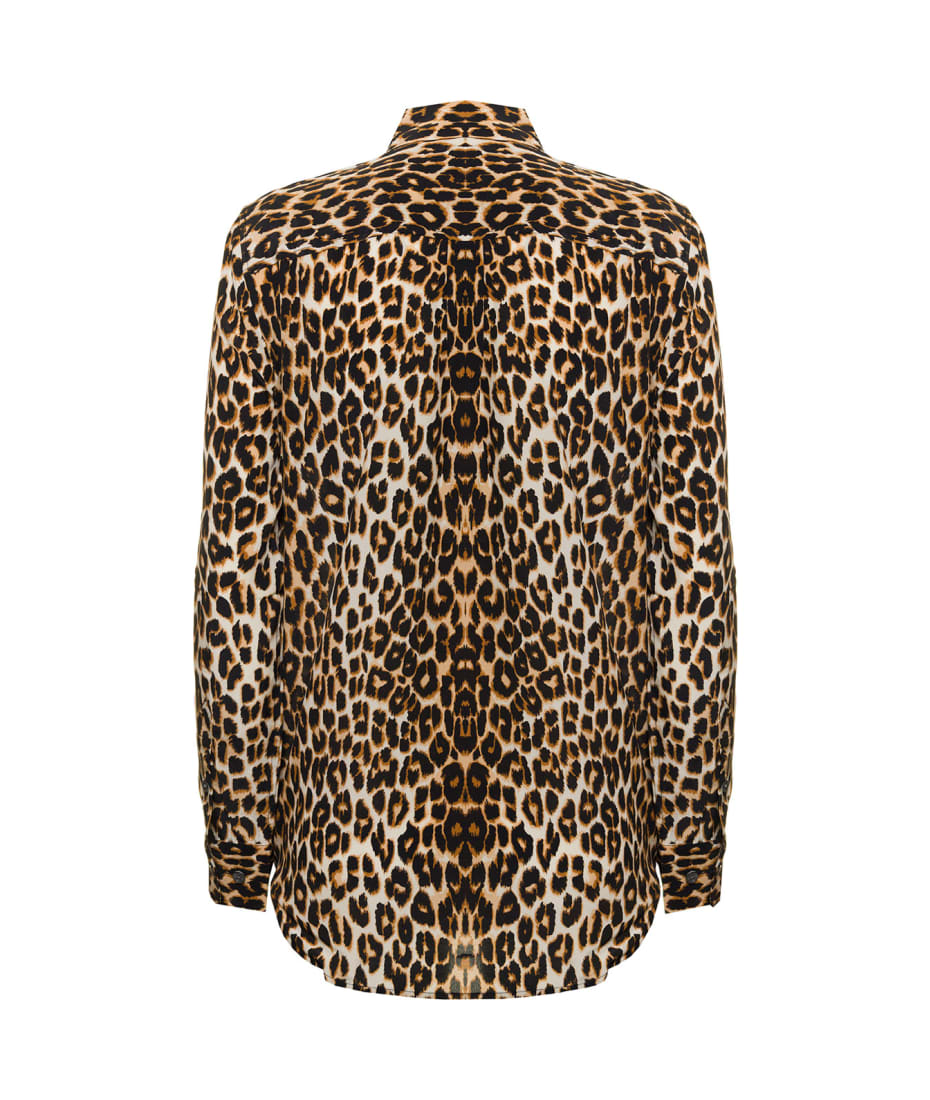 Tシャツ・カットソー Equipment Equipment Woman's Animalier Silk Shirt Equipment Woman's Animalier Silk Shirt | italist