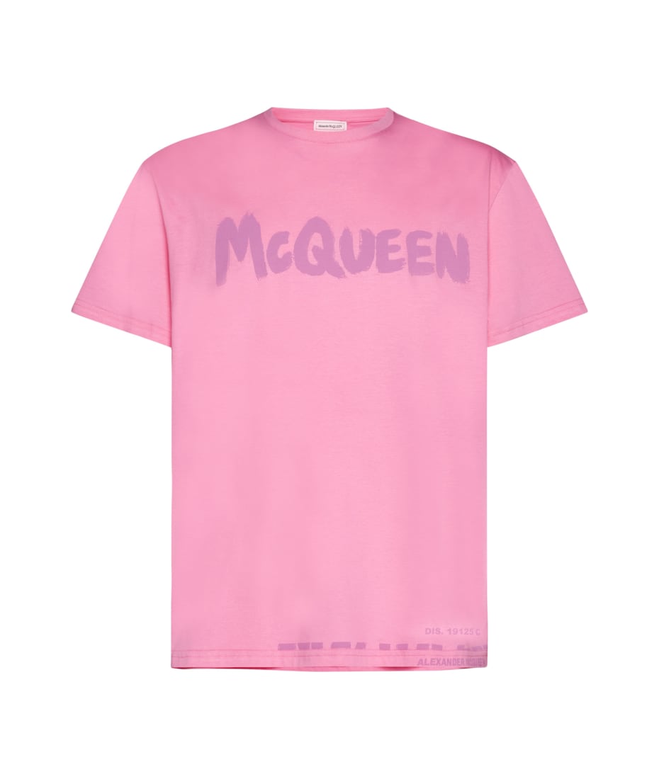 Alexander McQueen T-Shirt - Sugar pink mix
