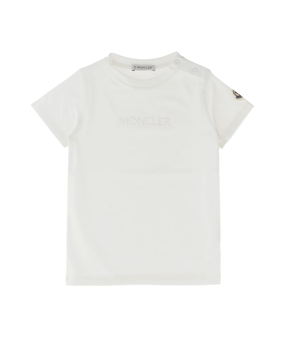 Moncler Logo Embroidery T-shirt | italist