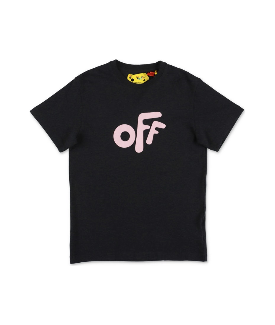 T shirt nere cotone Clearance