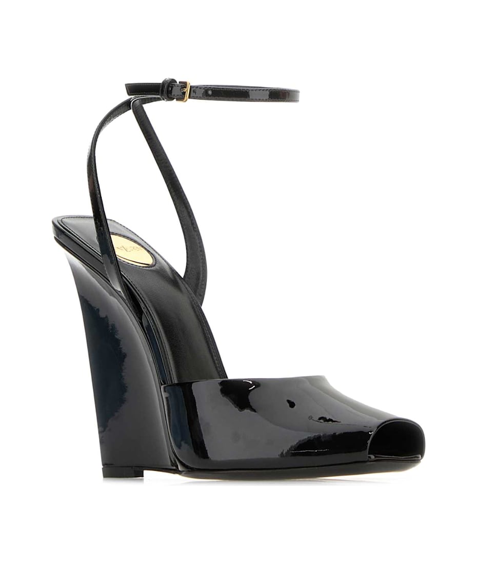 サンダル・ミュール Saint Laurent Black leather Le Scandal sandals Saint Laurent Black Leather Le Scandal Sandals | italist