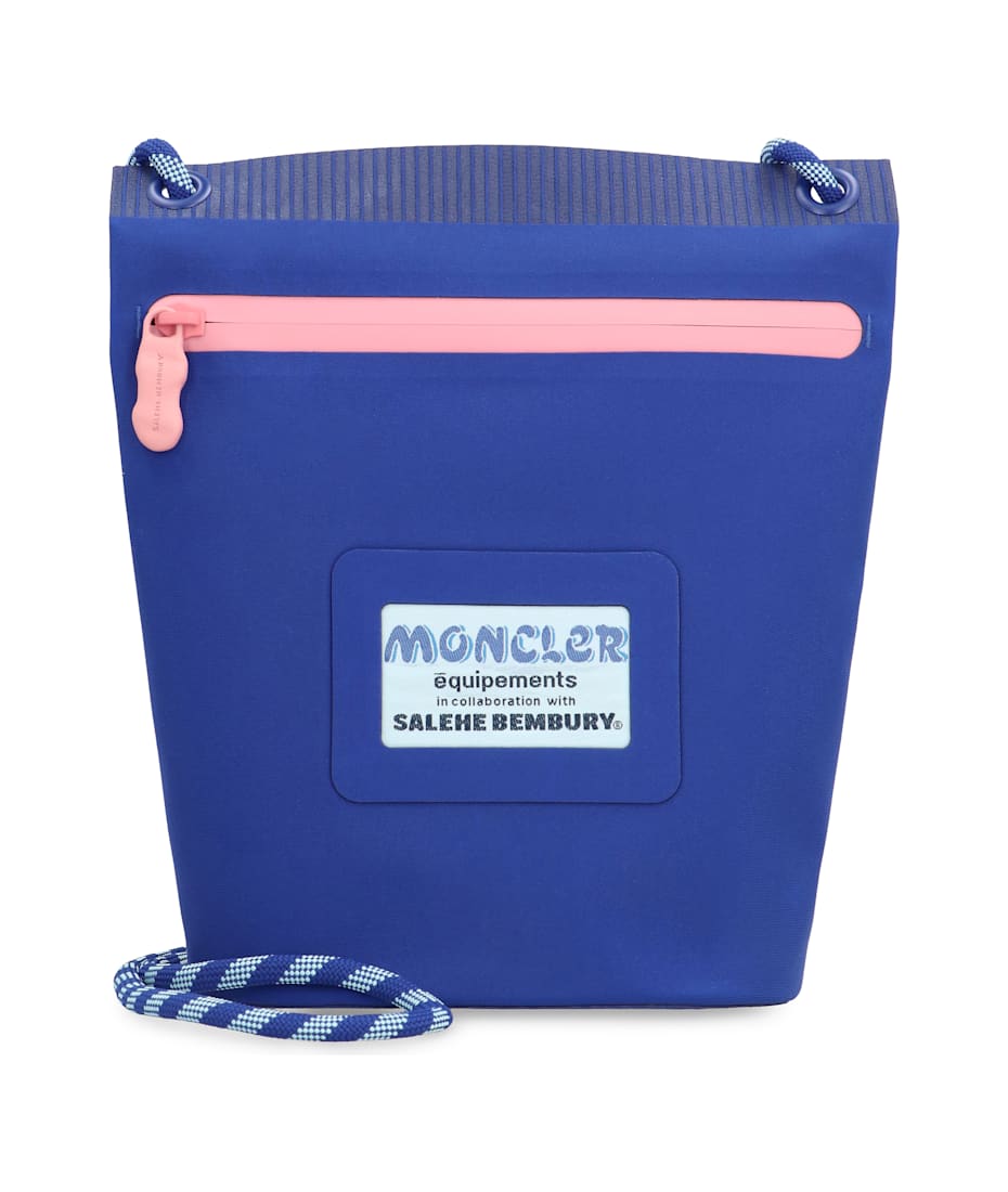 【送料&関税込】Moncler X Salehe Bembury - Amoeba Clutch Purple Amoeba Water-Repellent Pouch by Salehe Bembury - for