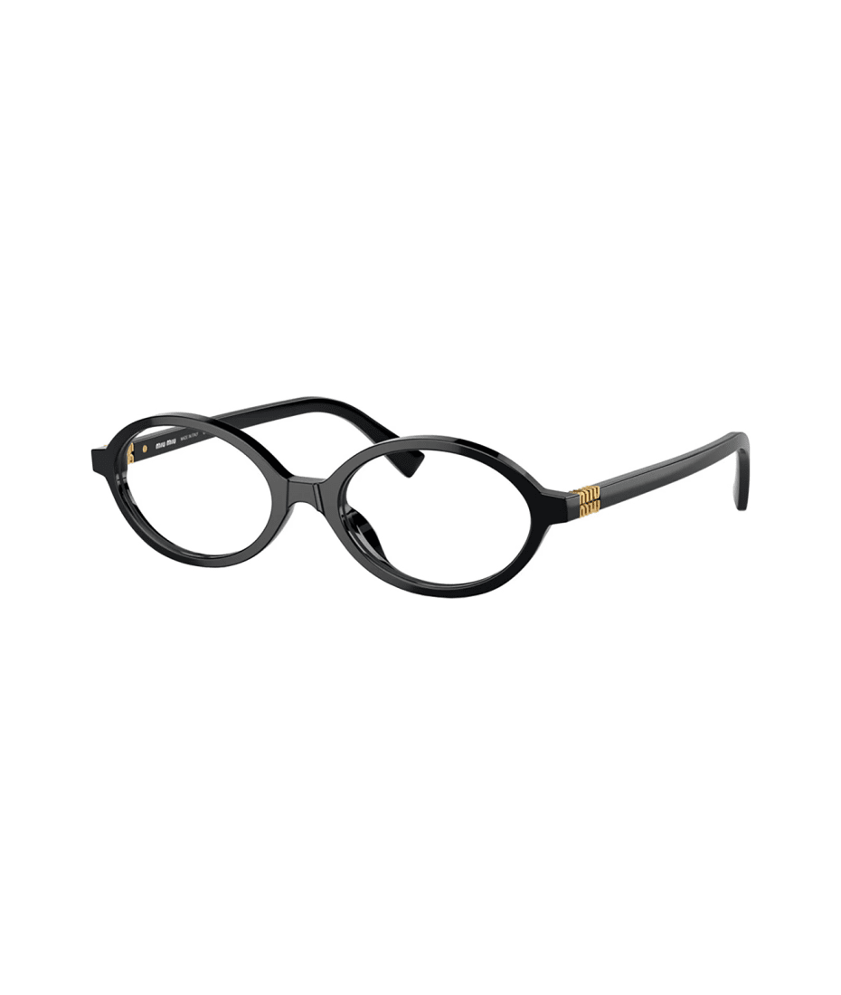 【送料&関税込】Miu Miu 0mu 01xv Miu Regard 1ab1o1 Black Gla Miu Miu MU 01XV Eyeglasses | LensCrafters