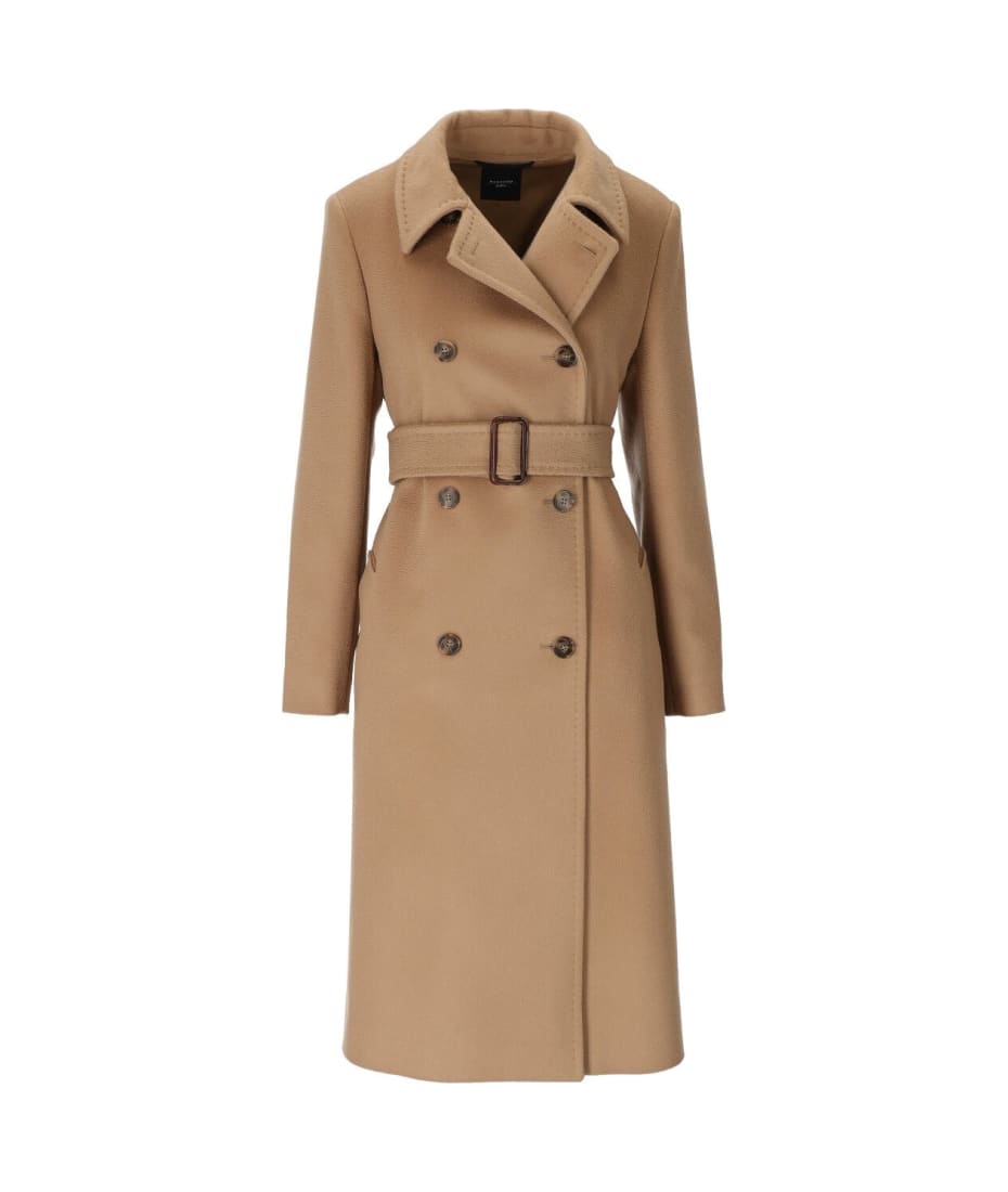 Weekend Max Mara Max Mara Weekend Afide Camel Coat italist