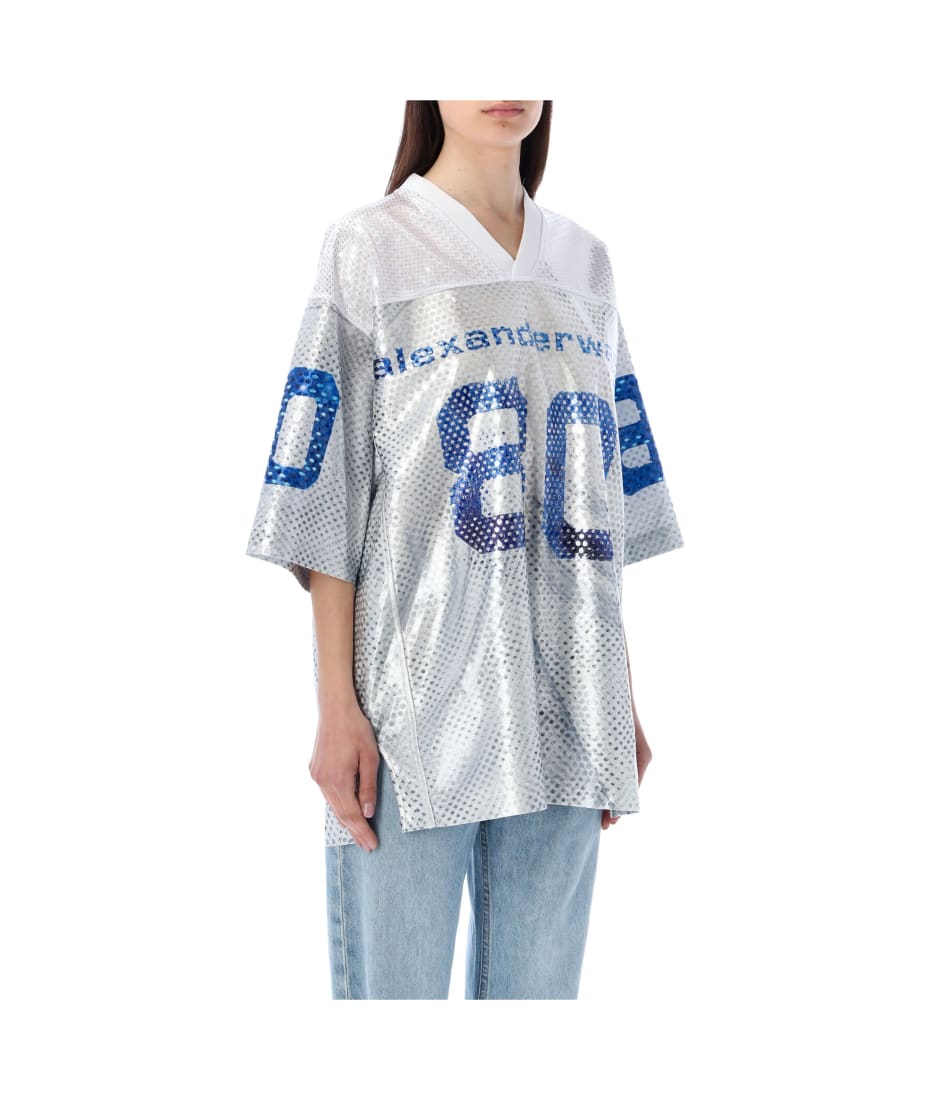 Alexander Wang Football Sequin T-shirt | italist