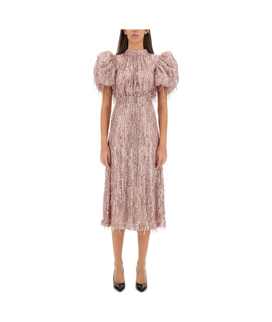 ワンピース Rotate Birger Christensen Mini Dress With Bangs Rotate by Birger Christensen Mini Dress With Bangs | italist