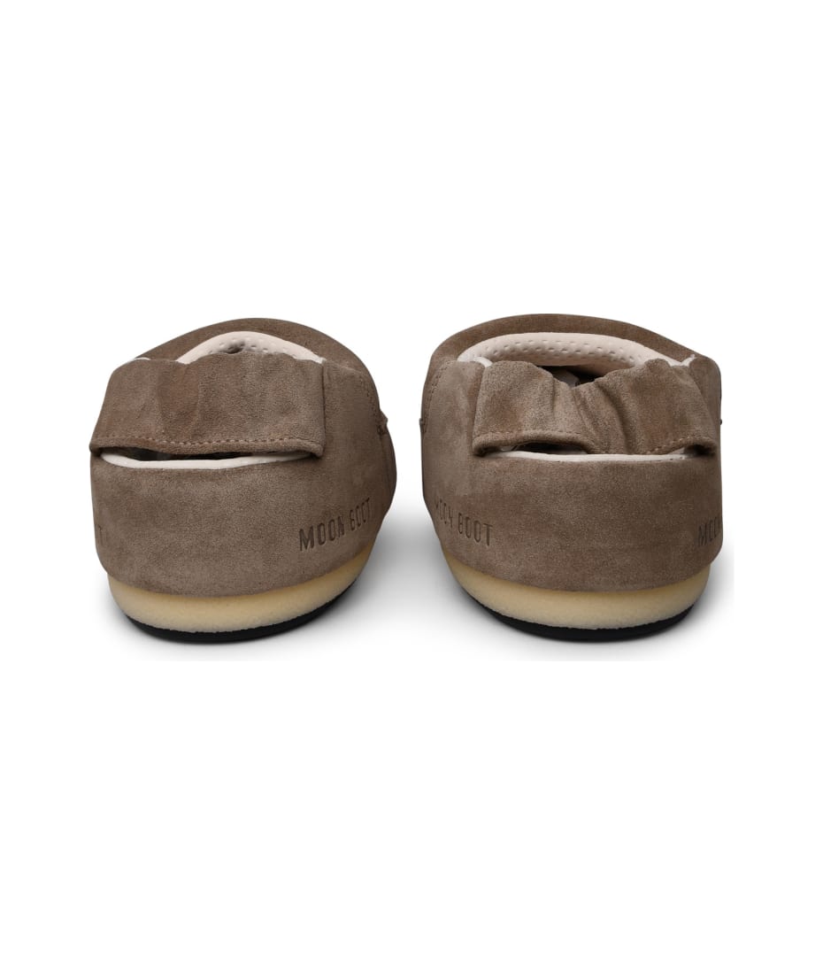 サンダル・ミュール MOON BOOT Women Sandals 2470090 L017 Beige Moon Boot 'band' In Beige Suede Sandals | italist