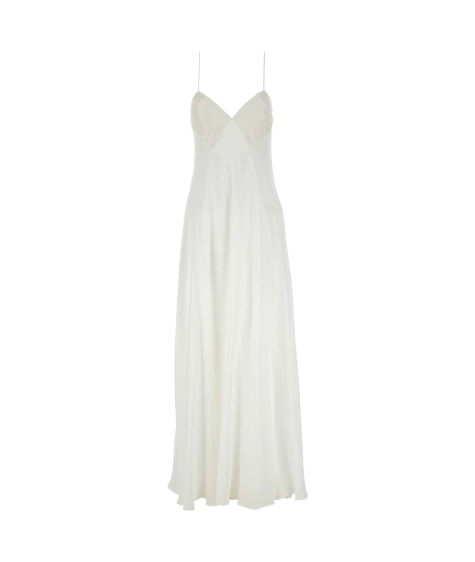 ワンピース MAX MARA White ette Calmi Long Dress Max Mara White Georgette Calmi Long Dress | italist, ALWAYS