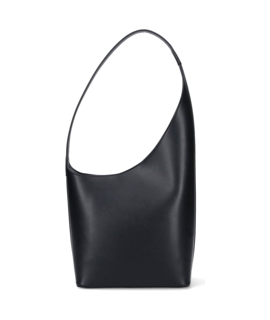 Demi Lune leather shoulder bag, Aesther Ekme in 2023