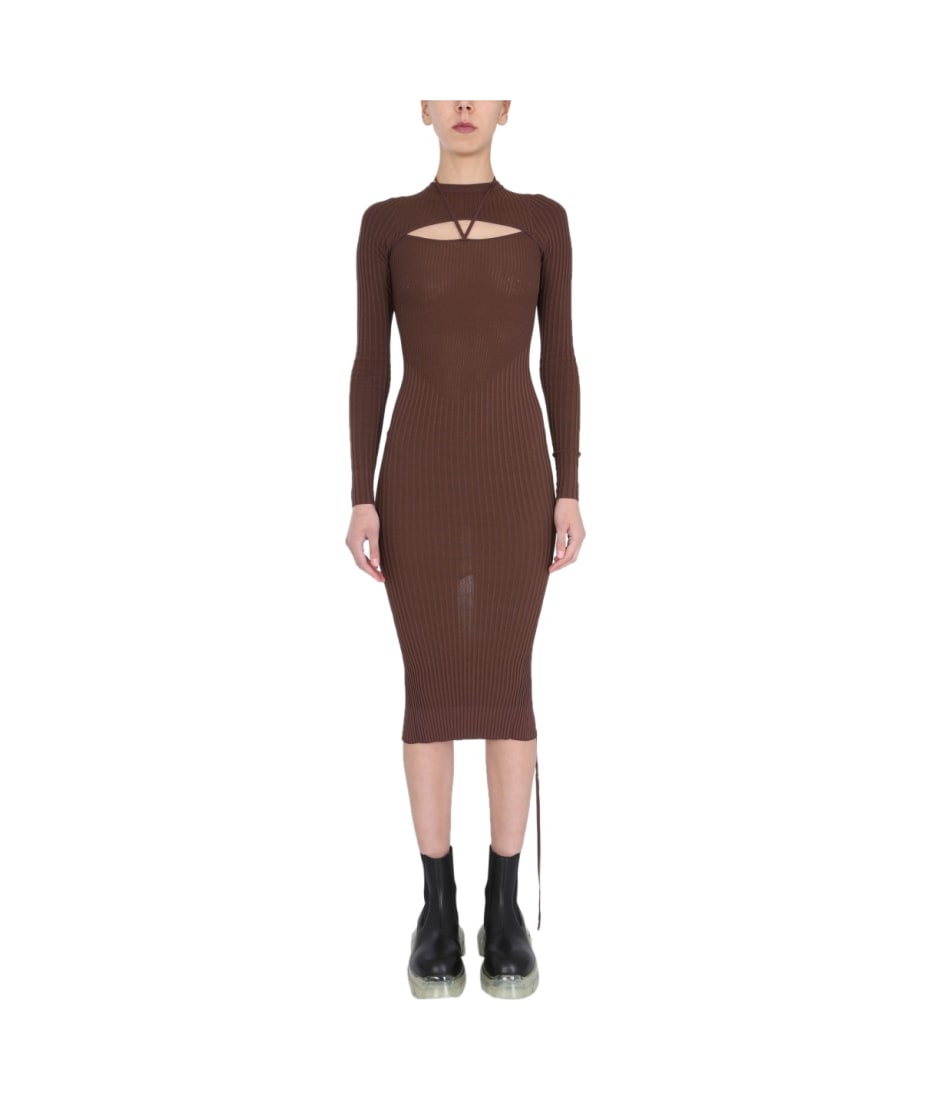 ワンピース ADAMO DRESS WITH CUT OUT DETAIL (ADSS21DR03014471_0471) ANDREĀDAMO Dress With Cut Out Detail | italist