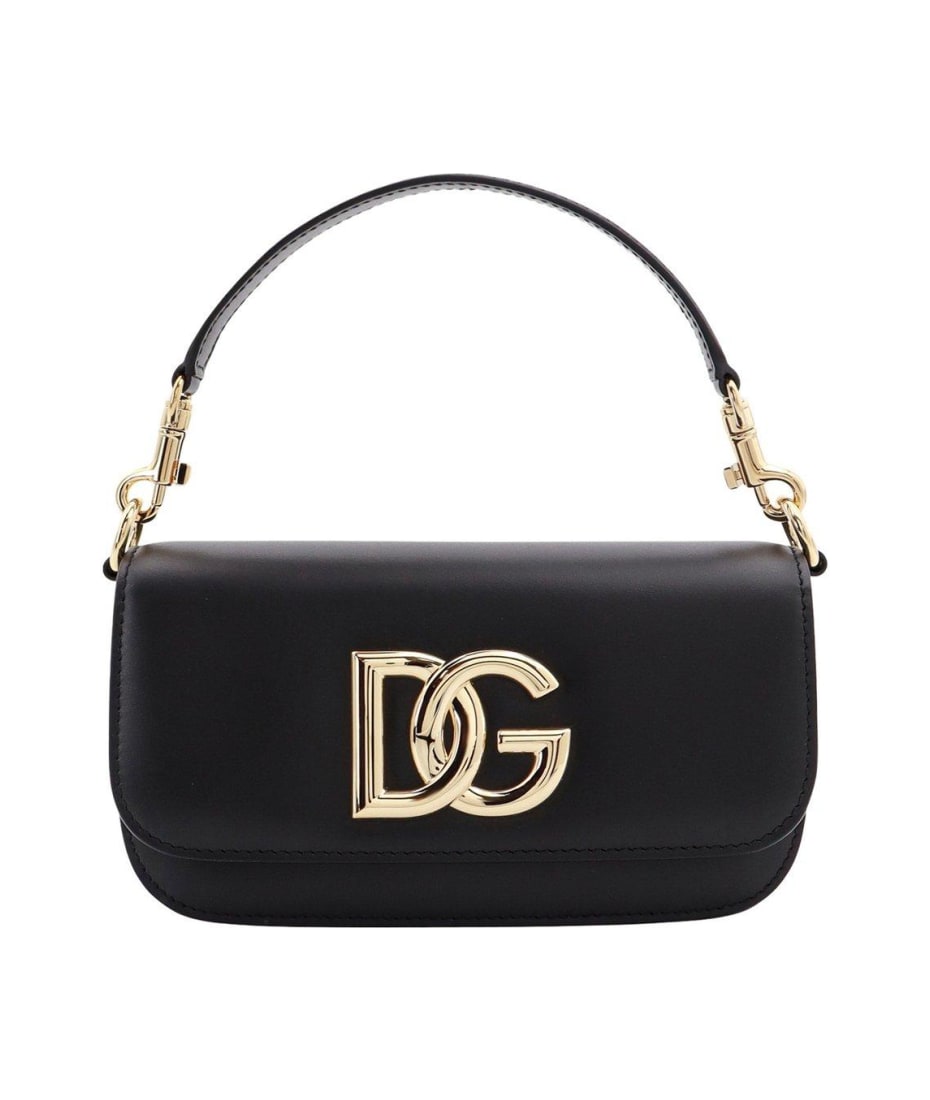 Dolce & Gabbana 3.5 Logo Plaque Small Shoulder Bag トート