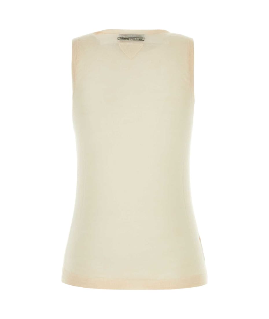ジャケット PRADA Skin Pink Cashmere Blend Vest Prada Skin Pink Cashmere Blend Vest | italist