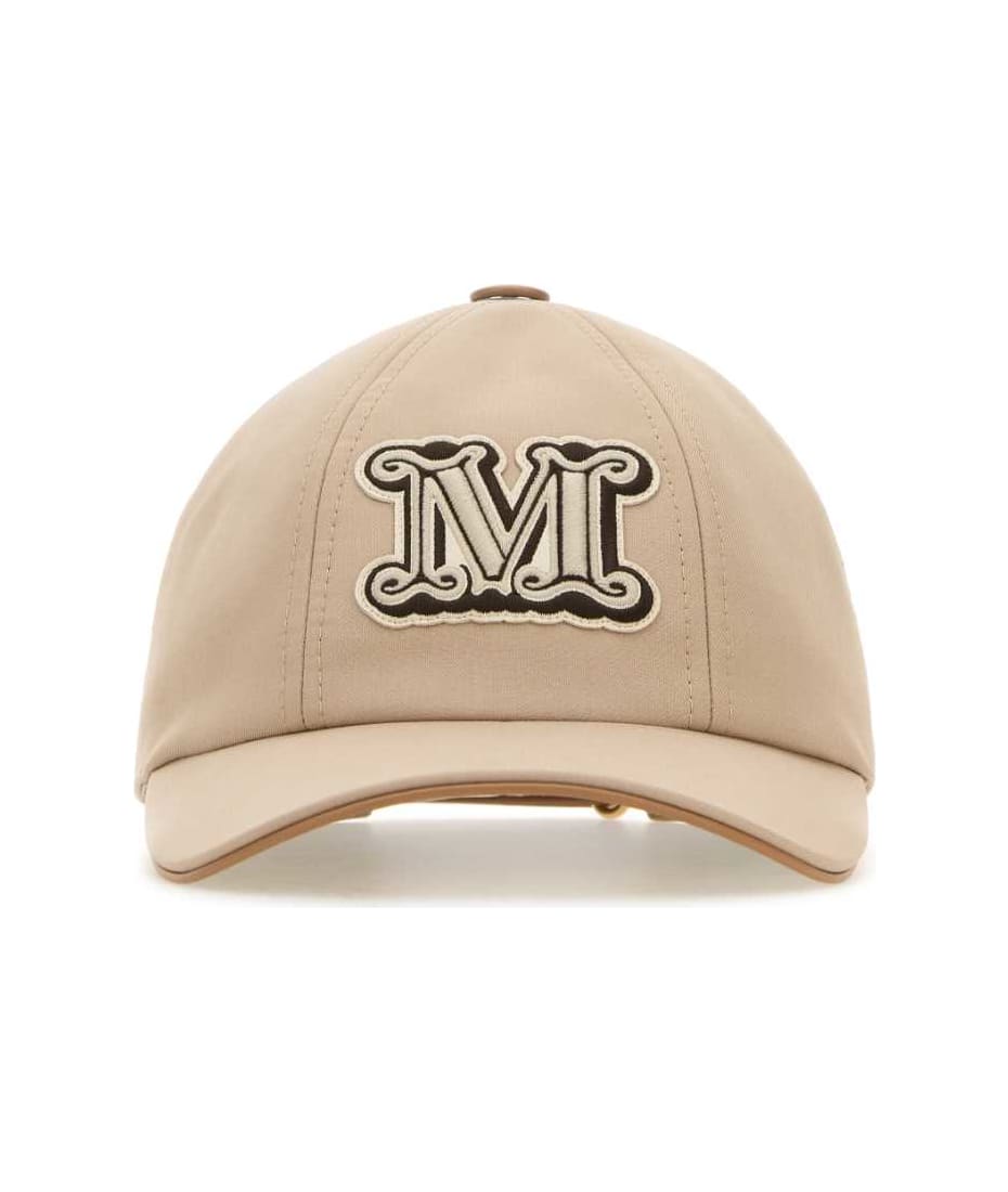 ハット MAX MARA Sand Cotton Libero Baseball Cap Max Mara Sand Cotton Libero Baseball Cap | italist