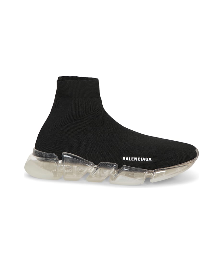 ☆送料・関税込☆BALENCIAGA★SPEED 2.0 SNEAKERS★スニーカー★ ホワイト の ウィメンズ Speed 2.0 リサイクルニット スニーカー