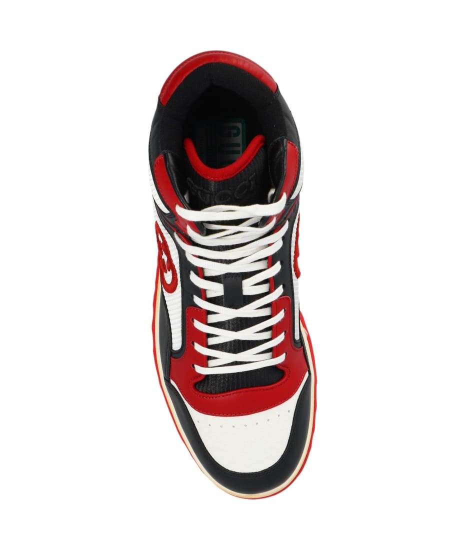 HIページ○ Gucci Panelled High-top Sneakers | italist