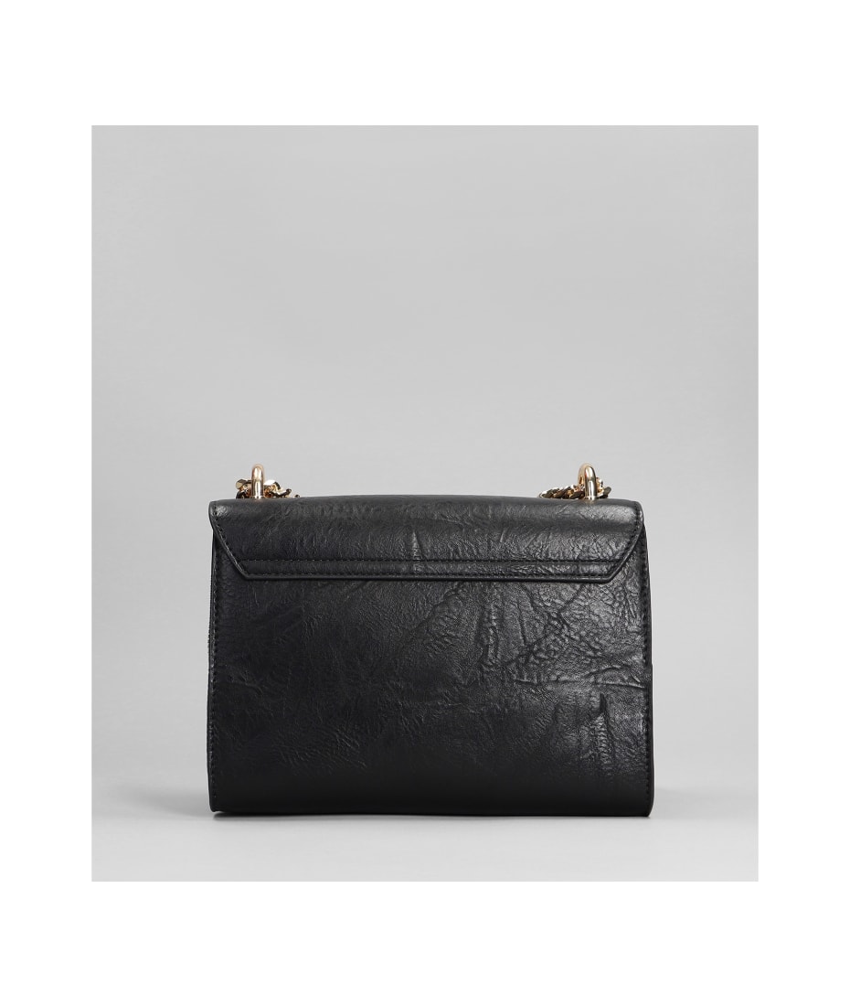 John Richmond Kutei Shoulder Bag In Black Leather | italist