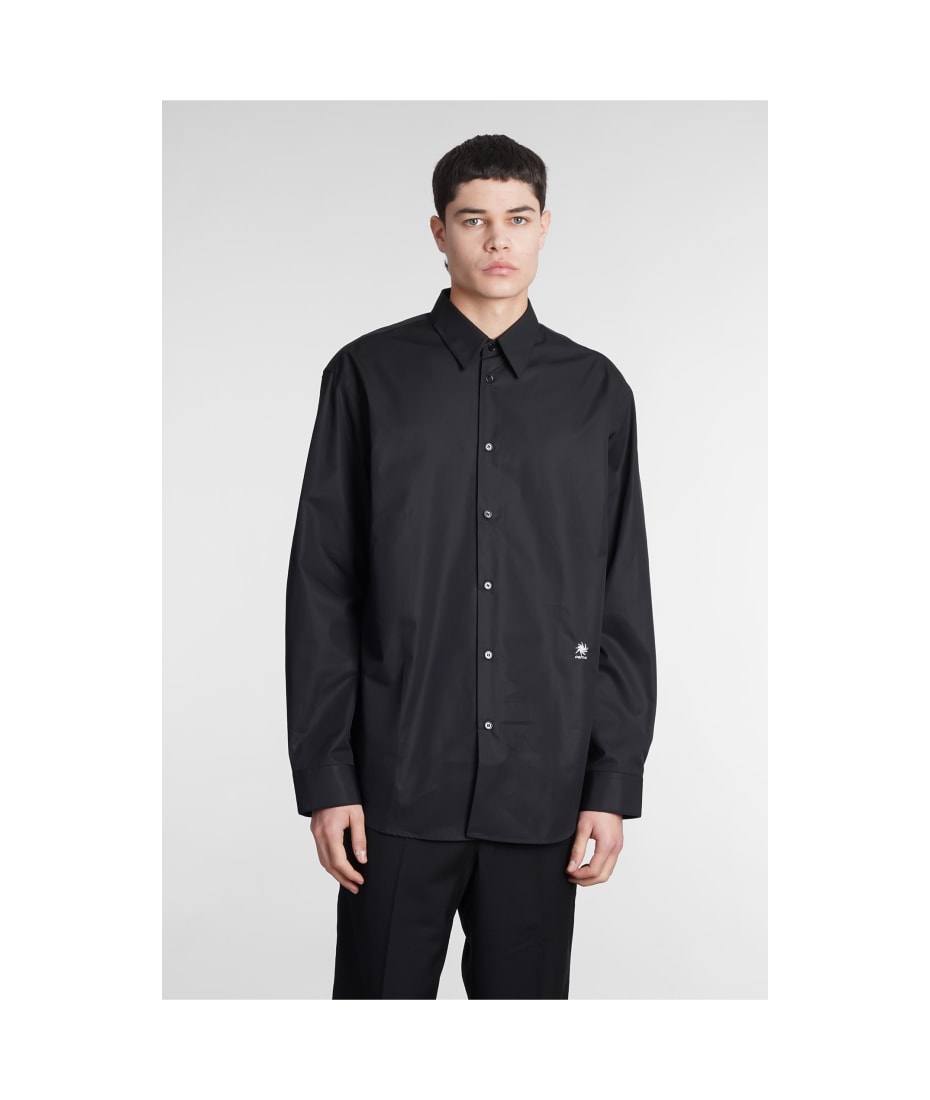 OAMC Mark Shirt In Black Cotton | italist