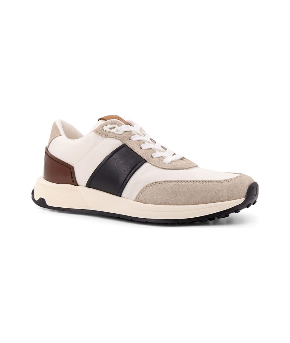 Tod's Leather And Technical Fabric Sneakers | italist
