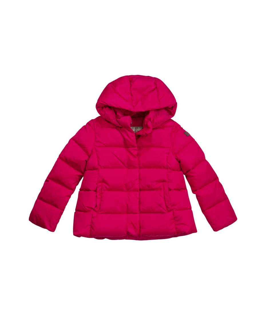 Short Down Jacket With Hood