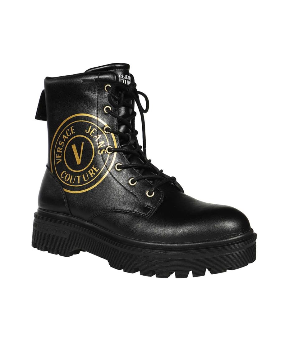 Versace Jeans Couture Leather Ankle Boots | italist, ALWAYS