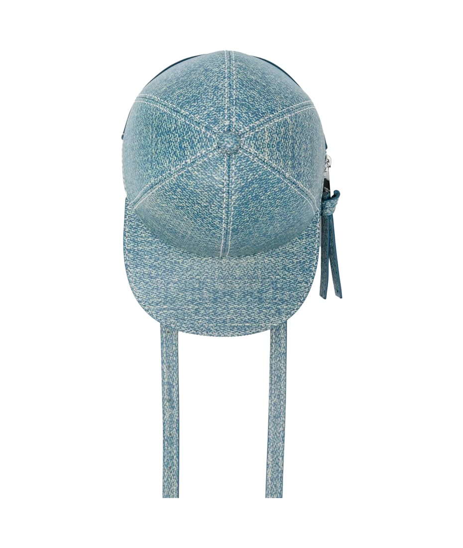 【送料&関税込】J.W. Anderson cap Blue Crossbody Bag With Si Jw Anderson Mini Cap Bag - Leather Crossbody Bag In Blue