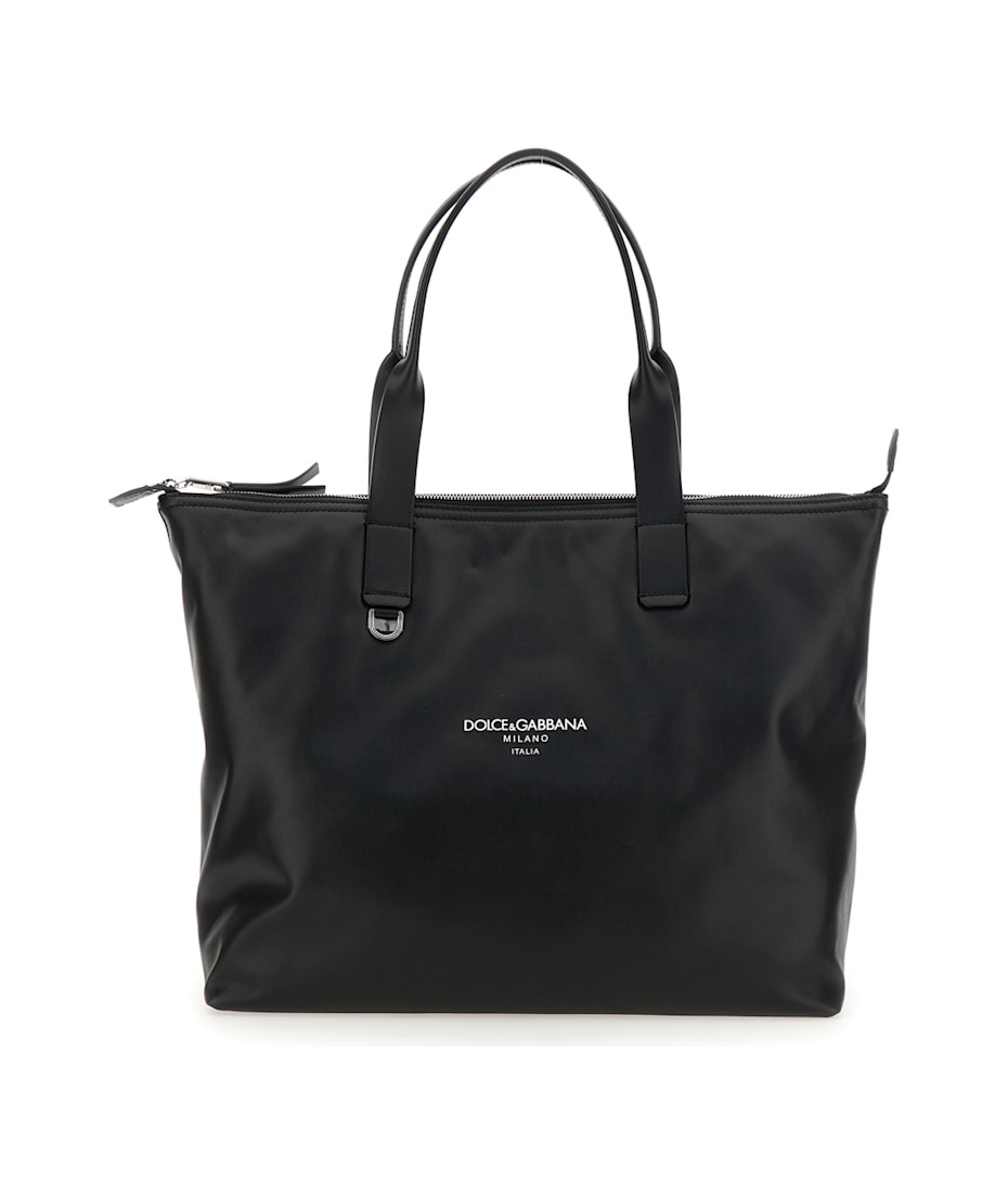 【関税＆送料込み】Dolce & Gabbana Adamo Shopping Bag In Wo Dolce & Gabbana 'adamo' Shopping Bag | italist
