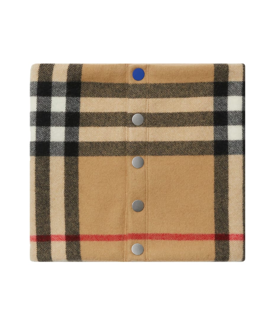 Burberry Vintage Check-pattern Press-stud Fastened Snood italist
