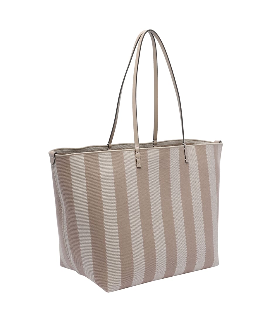トートバッグ FENDI 'Roll Large' shopping bag Beige Fendi - Roll Large Tote bag Beige - The Corner