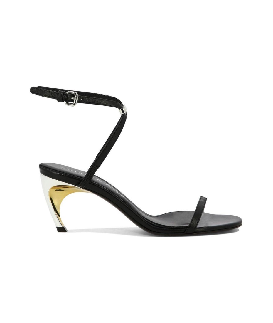 【関税込み】alexander mcqueen 'Armadillo' sandals Alexander McQueen Armadillo Ankle Strap Sandals | italist