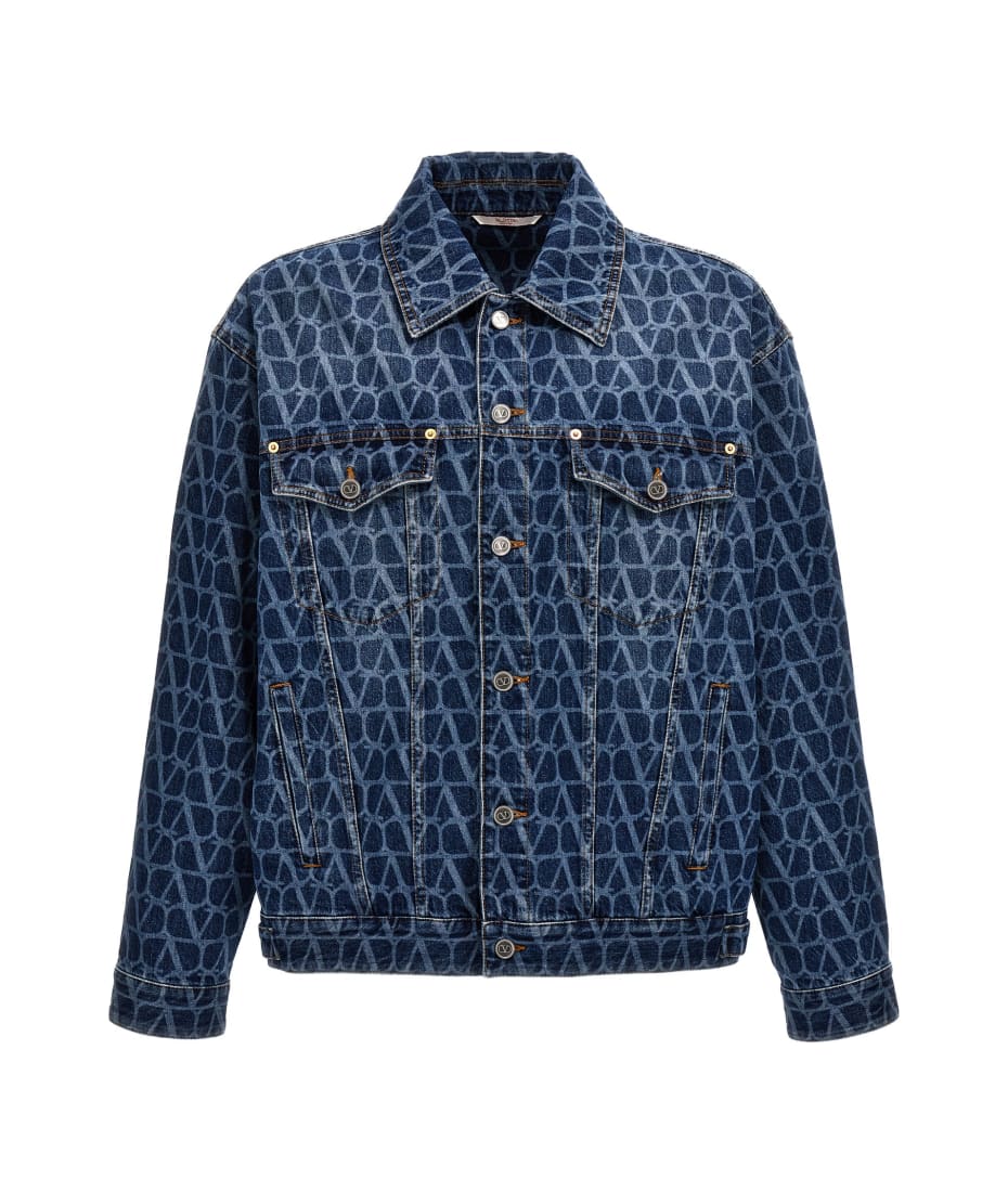【VALENTINO】ロゴ シャツ ジャケット Toile Iconographe Valentino Garavani Men's Toile Iconographe Padded Shirt