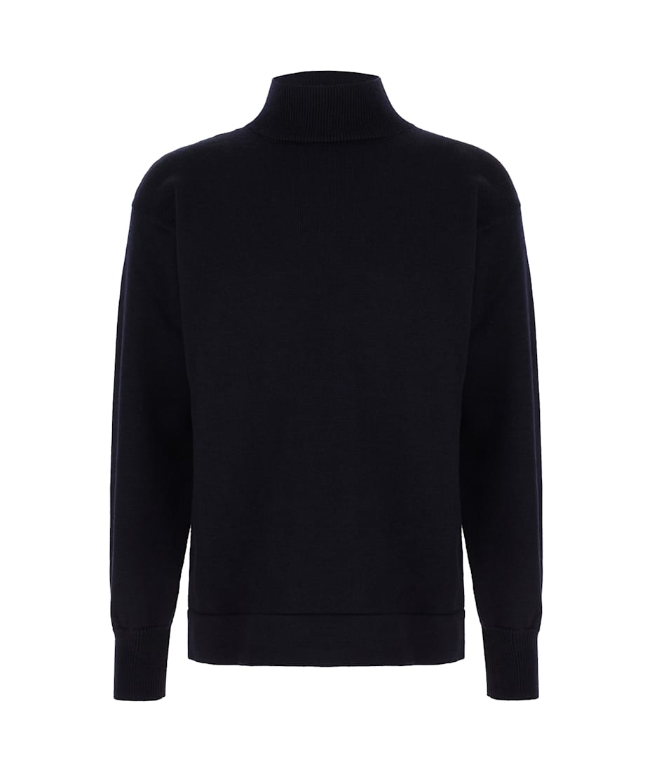 【送料&関税込】Maison Margiela Midnight Blue Wool Sweater Maison Margiela Midnight Blue Wool Sweater | italist, ALWAYS