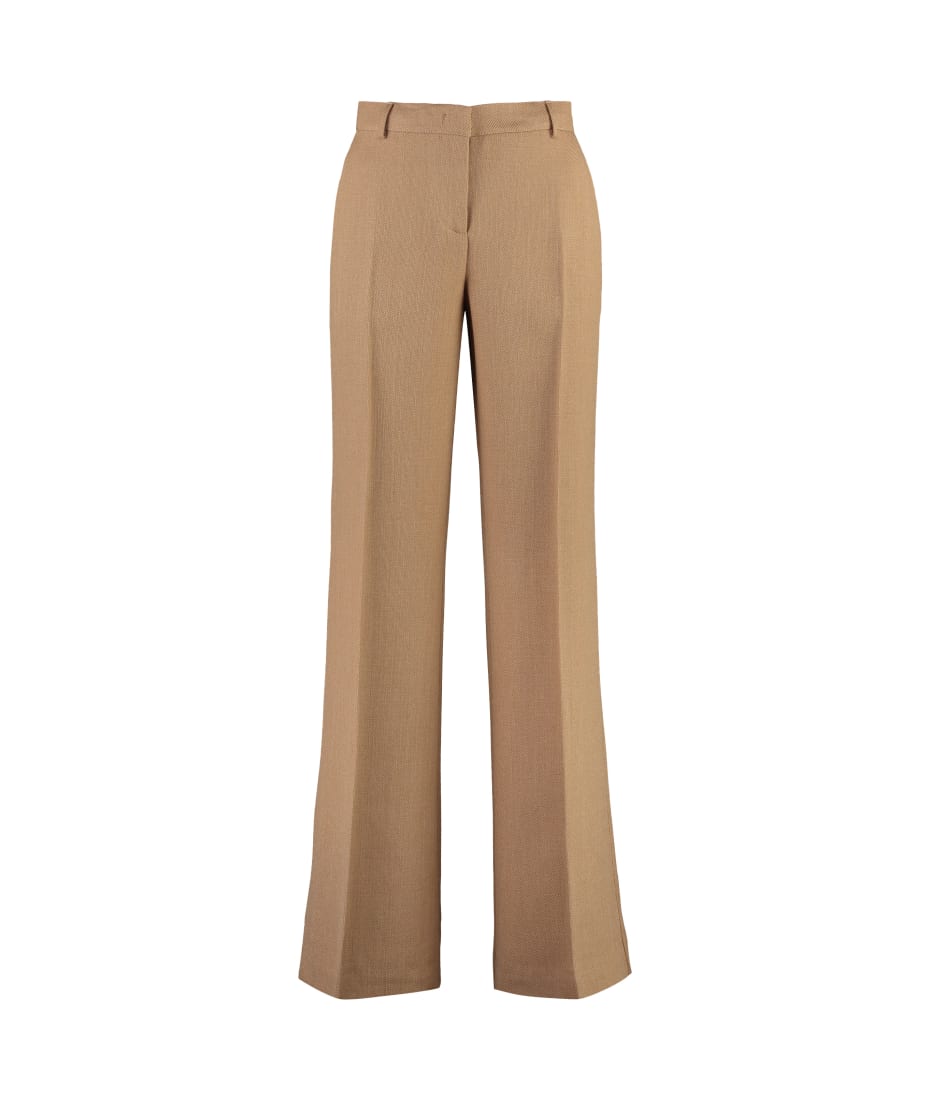 ボトムスその他 ETRO Flared trousers in ivory viscose ETRO Flared trousers in ivory viscose | TheDoubleF