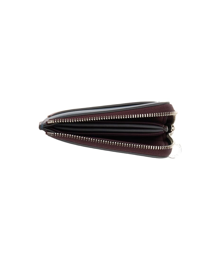 【関税&送料込】Stella Mccartney Zipped Wallet Stella McCartney logo-print zip-up Wallet | Neutrals | FARFETCH
