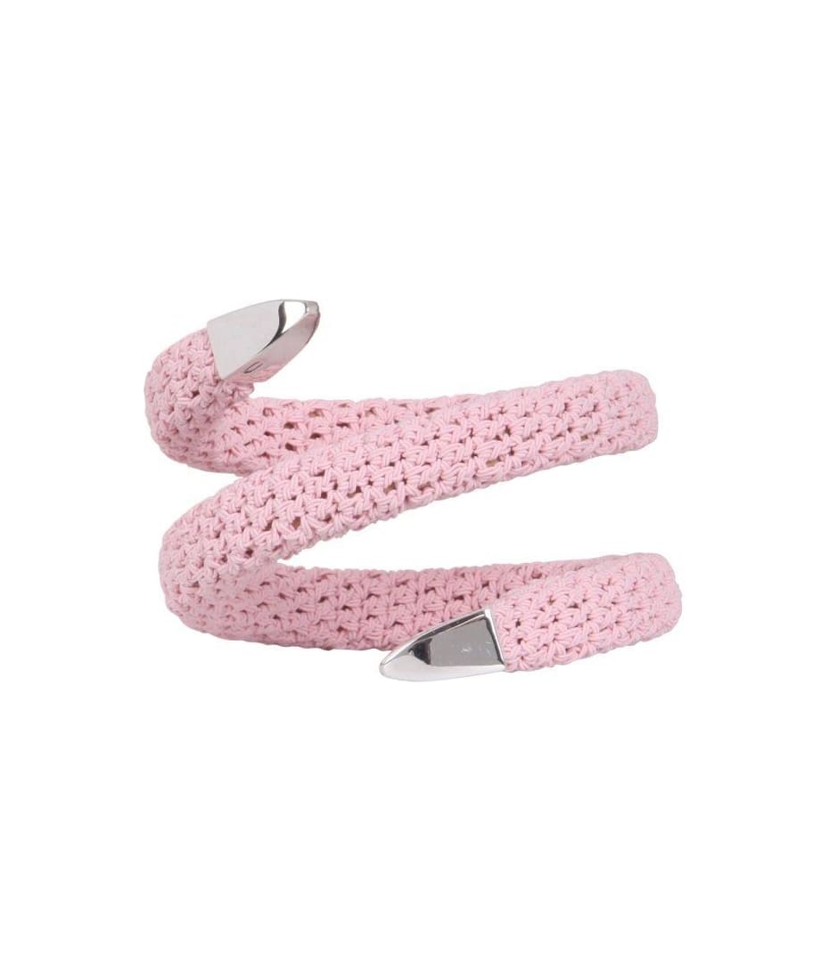 【送料&関税込】Bottega Veneta Crochet Spiral Bracelet Bottega Veneta Crochet Spiral Bracelet | italist