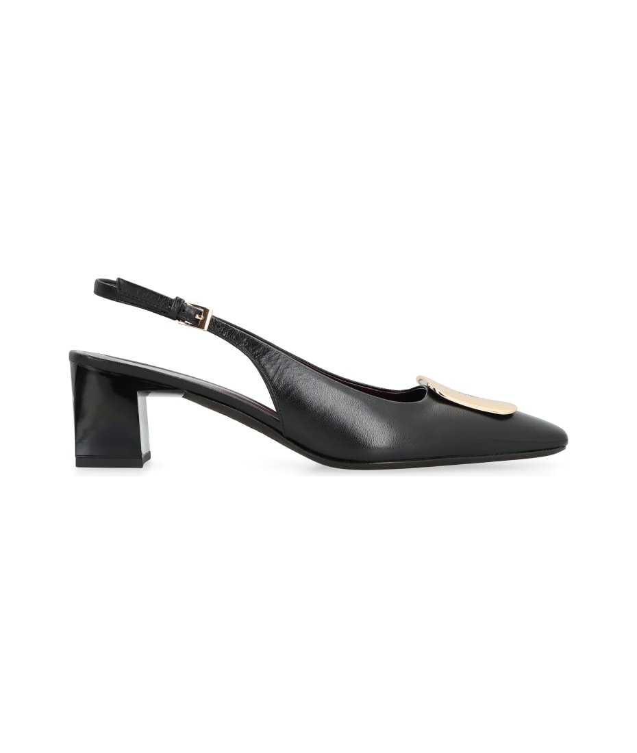 Tory Burch Georgia Leather Slingback Pumps | italist, ALWAYS