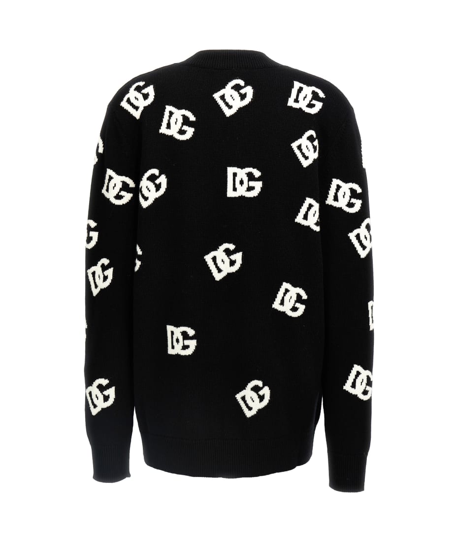 Dolce Gabbana excellent Black Knit Lace