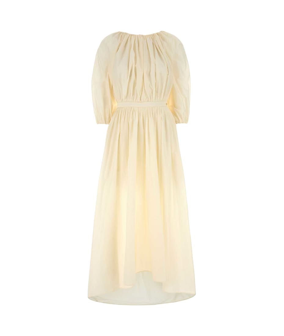 ワンピース PHILOSOPHY DI LORENZO SERAFINI Woman Dress Yellow Cream Philosophy di Lorenzo Serafini Ivory Nylon Blend Dress