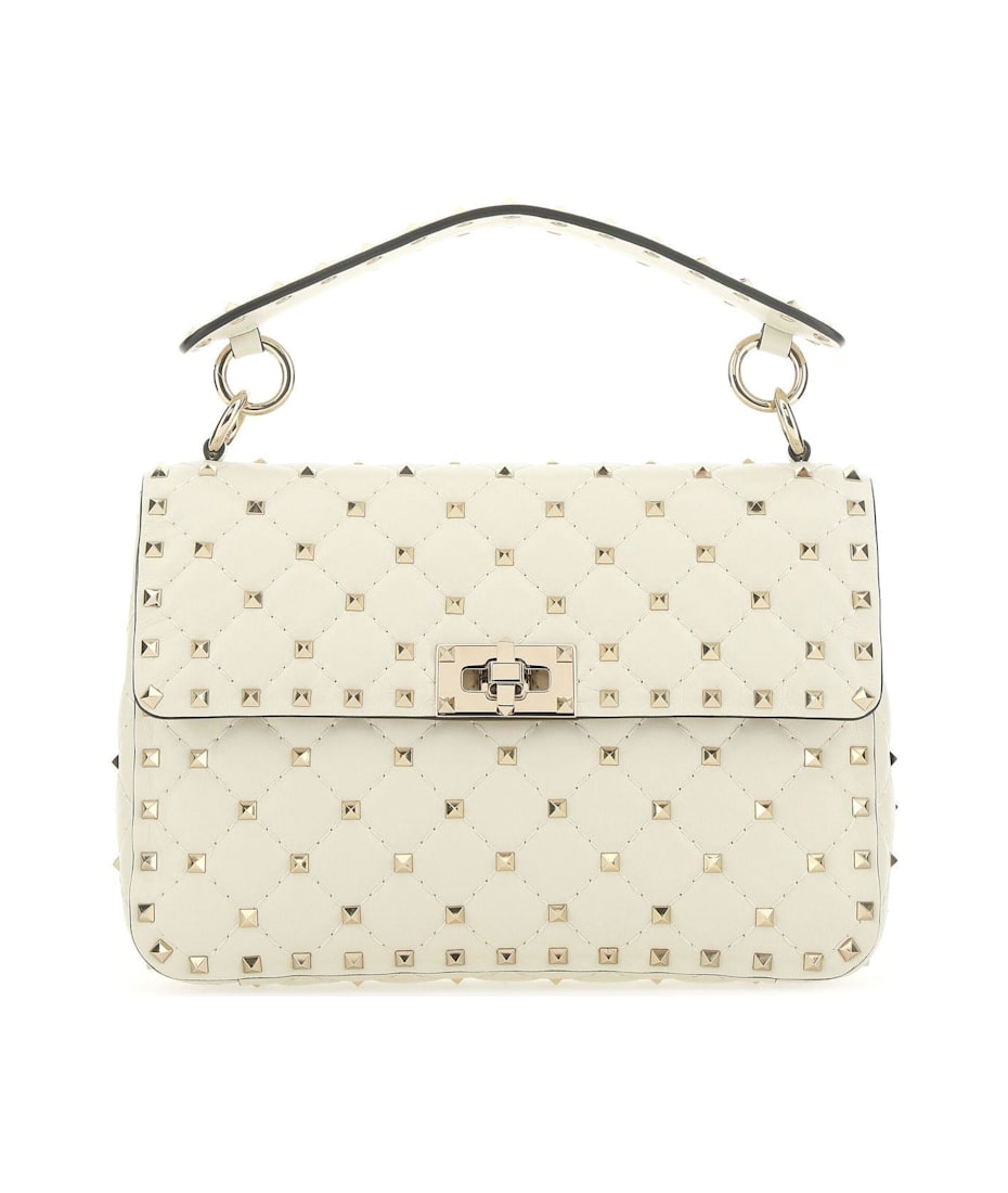 【関税&送料込】Valentino Garavani Ivory Nappa Leather Small Valentino Garavani Viva Superstar Small Nappa Leather