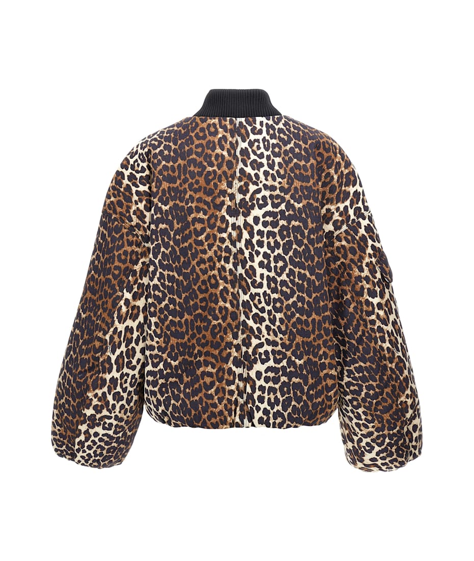 正規新品未使用 CLANE LEOPARD HUNTING JACKET 1 GANNI - Leopard print short jacket Animalier - The Corner
