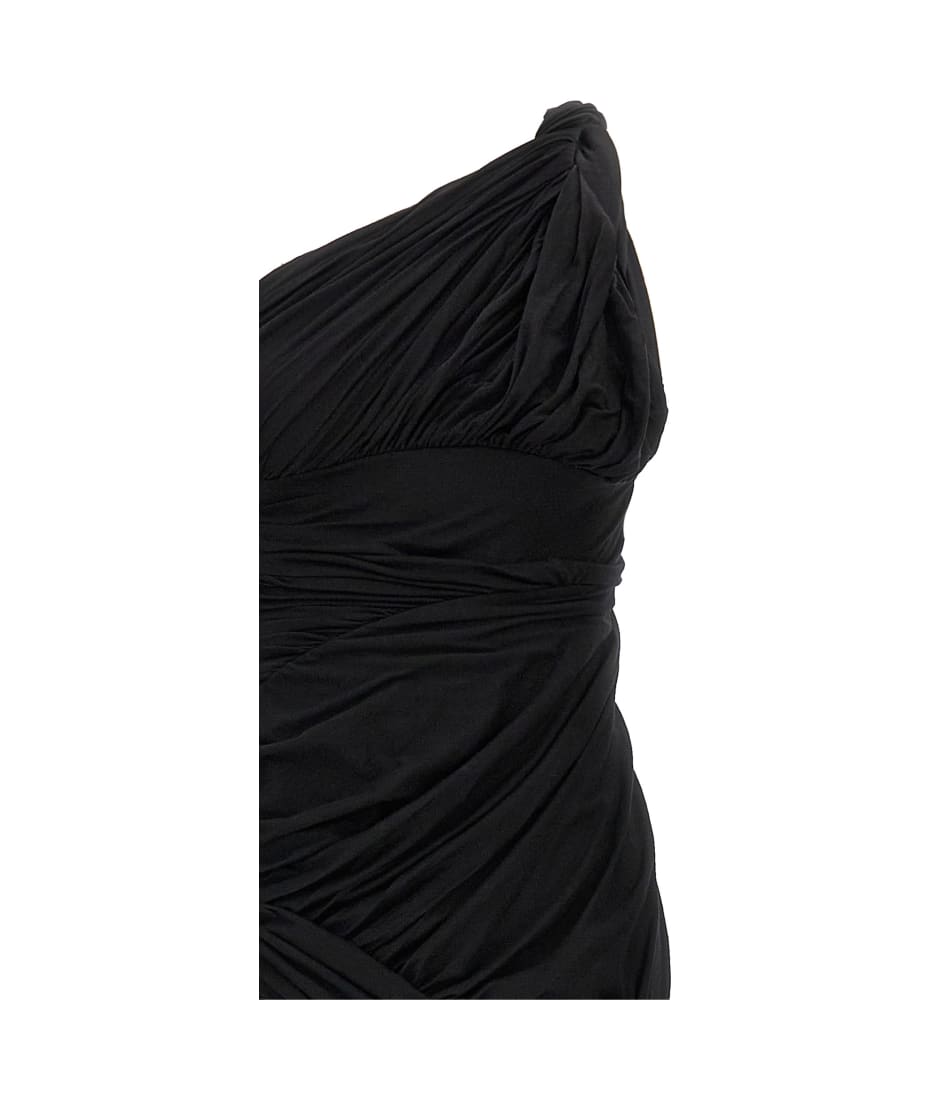 【送料&関税込】Rick Owens lido Draped Maxi Dress Rick Owens Lido Draped Gown in Dark Pink | FWRD