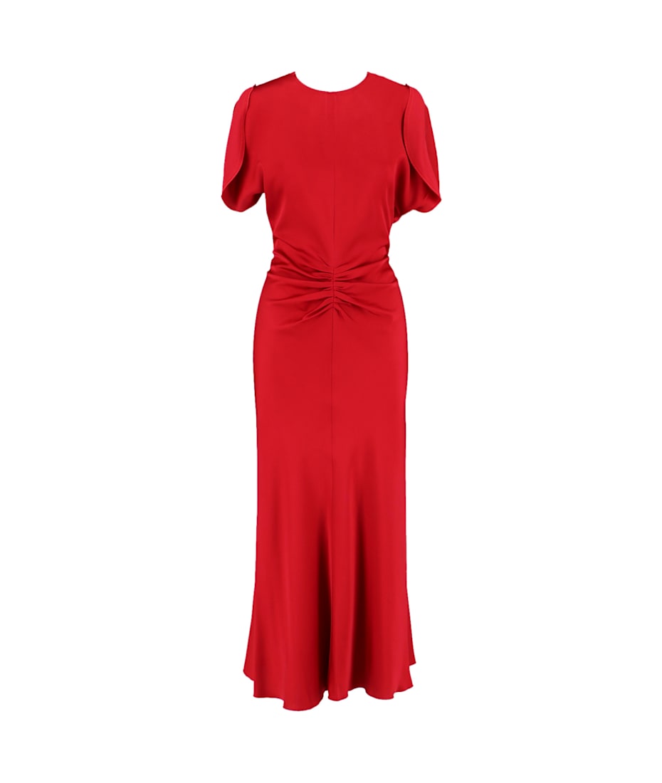 ワンピース VICTORIA BECKHAM DRAPED MIDI DRESS Victoria Beckham Draped Midi Dress | italist