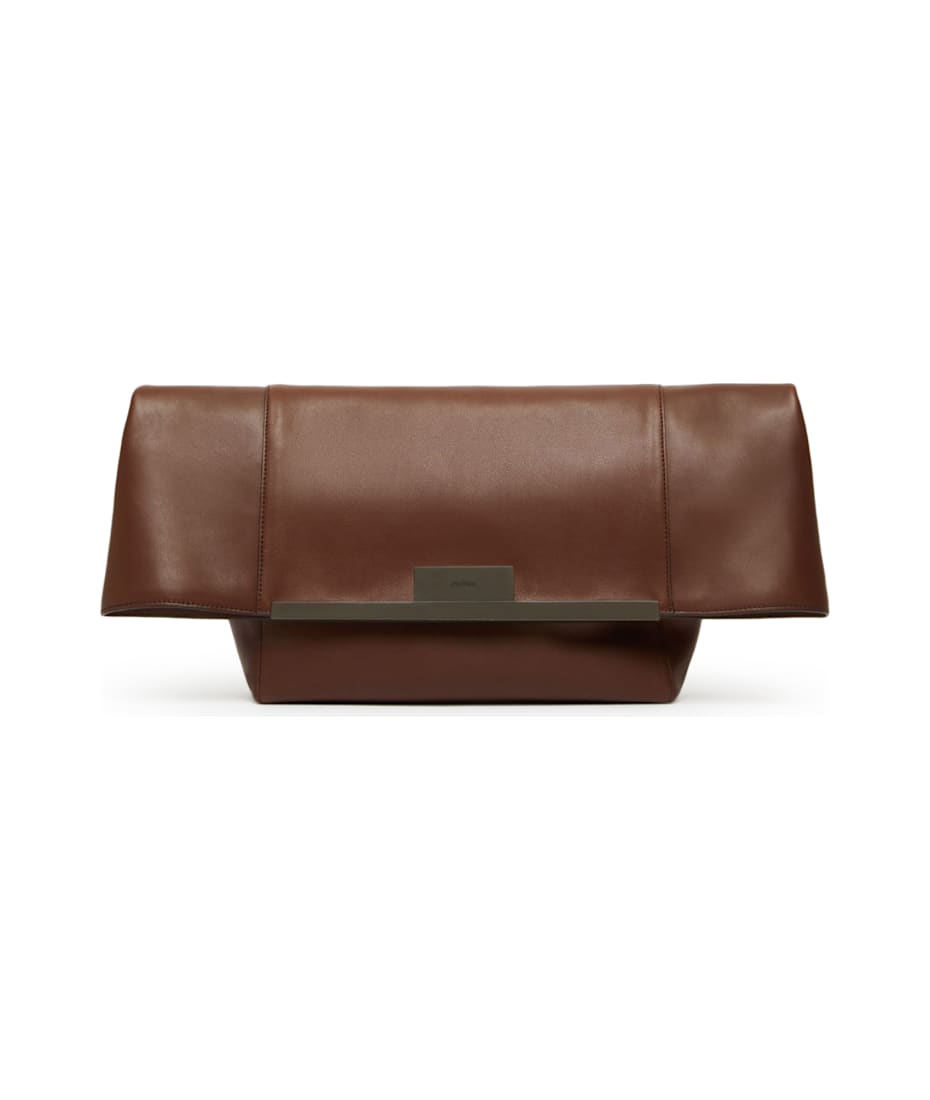 クラッチバッグ MAX MARA LARGE CLUTCH IN NATURAL LEATHER Large Clutch In Natural Leather Max Mara | italist