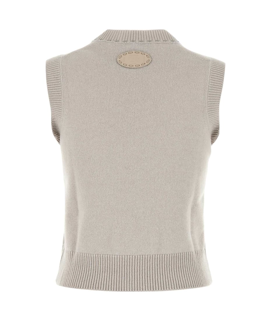 ベスト・ジレ Fendi Cappuccino Cashmere Vest Fendi Cappuccino Cashmere Vest | italist